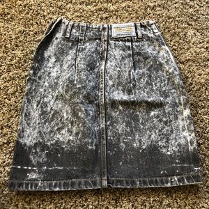 W GIFT  LIMITED EXPRESS GRUNGE MINI SKIRT